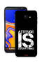 غطاء حماية لهاتف Samsung Galaxy J4 Core بتصميم Attitude Is Everything