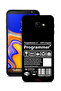 غطاء حماية وملصق برمجة لهاتف Samsung Galaxy J4 Core