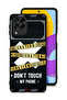 Samsung Galaxy M53 Protective Case Cover Caution Never Touch My Phone