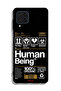 Samsung Galaxy M22 Protective Case Cover Human Being Sticker - 2