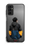 Samsung Galaxy F23 Protective Case Cover Boy Portrait Art - 2
