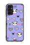 Samsung Galaxy M23 Protective Case Cover Love And Panda Doodle - 2