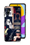 Samsung Galaxy M51 Protective Case Cover Arabic Quotes And Cut Faces