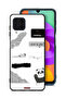 Samsung Galaxy M22 Protective Case Cover Panda Sticker