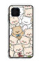 Samsung Galaxy M22 Protective Case Cover Bears Pattern - 2