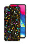 Samsung Galaxy M10 Protective Case Cover Music Fabric Pattern