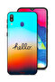 Samsung Galaxy M20 Protective Case Cover Hello