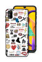 Samsung Galaxy M30s Protective Case Cover No Bad Vibes Stickers