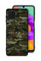 Samsung Galaxy M32 4G Protective Case Cover Camouflage Wooden Pattern