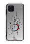 Samsung Galaxy M32 4G Protective Case Cover Moon And Arrows Art Pattern - 2