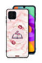 Samsung Galaxy M32 4G Protective Case Cover Three Hearts On Book Artwork