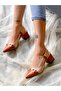 Martin Beige Taba Buckle 5 cm Heel Sandals - 2