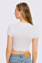 Women's Sleeveless Wide Collar Crop Color T-Shirt Vr.L23.18.318.Y01 - 6