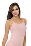 Women's Powder Thin Strap Soft Viscose Single Jersey Colorful Undershirt T-Shirt Vr.L22.21.221.Y01 - 3