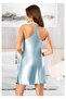 Front Slit satin nightgown - 2