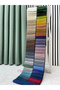 Atina Green Heavy Weight Background Curtain 1X3 Tight Pile [Single Wing] Ironing Is Not Asked Suitable for Any Room - 5