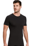 Men's Black Single Jersey Crew Neck Casual T-Shirt Vr.İl.01.10.05.005.Y01 - 4