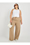Plus Size Wide Leg Joggers with Drawstring