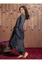 Floral Print Viscose Kurta and Trousers and Dupatta Set - 2
