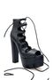 Kindep High Heels (15 cm) Platform (5 cm) Women's Shoes Black - 3