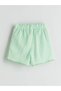 Two Mt Shop Quality Lcw Kids Green Elastic Waist Plaid Girls Shorts - 3