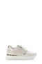 Tugerdi Beige Gold Genuine Leather Lace-Up Thermo Sole Women's Casual Shoes Tg0975726125492 - 4