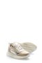 Tugerdi Beige Gold Genuine Leather Light Sole Lace up Quality Women's Casual Shoes Tg09136261944 - 2