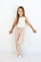 Girl's Wrinkled Fabric Wide Leg Comfortable Model Single Bottom (Pack of 3) - 3
