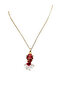 Chubby Goldfish Steel Necklace Koi Red - 2