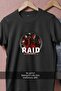 تي شيرت للجنسين بتصميم لعبة Raid- الحرب العالمية الثانية - 4