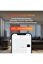 Blind Tilt Motorized Blinds - Smart Electric Blinds with Bluetooth Remote Control, Solar P - 9
