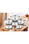 12-piece Stainless Steel Cookware Set - 4