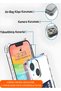 Oppo A15/A15S Compatible Camera Protected Case with Card Holder Corners Airbag Design Anti-Shock Transparent - 2