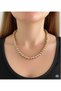 Stainless Steel Gold & Silver Color Ball Bead Women's Necklace – Stylish and Elegant Design