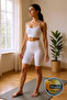Women's High Waist Modal Short Leggings Extra Comfortable 3-Piece - 3