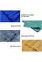 3-Piece Multipurpose Microfiber Towel, Gym & Hand Towel, Hair Towel 50x90cm - 4