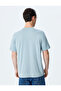 Crew Neck Regular Fit Cotton Short Sleeve Slogan Printed T-Shirt - 4