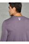 Solid Round Neck Long Sleeve T-Shirt - 4