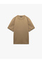 Crew Neck Cotton Regular Fit Scuba Tok Fabric Short Sleeve Basic Men's T-Shirt - 3