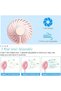 YU WELL Wearable Personal Fan | USB Rechargeable Personal Fan - Neck Fan, 360° Cooling Wearable Fan - 8