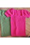 Blouse with Sleeve Openwork Double