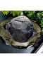 Green Soft Leather Wide Casual Shoulder and Arm Bag - 4
