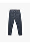 Cotton Regular Waist Tapered Fit Jean Trousers - Joe Jean - 5
