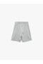 Cotton Tie Waist 2-Piece Basic Shorts Set - 3