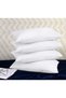 Sleep EZ Compressed Set of 4 Microfiber Pillow for Home, Hotel, Guest, Standard, White, 48W x 70L cm - 5