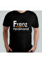 Franz Ferdinand Unisex 100% Cotton Crew Neck T-Shirt Model 2