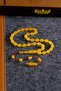 Master Sinan Bülbül High-End Collectible Old Ottoman Crimping Amber Prayer Beads (Antique Faturan Ambe - 2