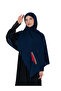Polyster Navy Blue Color Shawl Palestine Map Embroidered with Watermelon Colors S100041 - 6