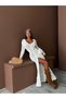 Women's Knitwear Button Detailed Summer Dress - 3