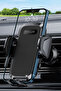 SUCTION Series II 360° Clip Car Phone Holder – Air Vent Mount – Black - 5